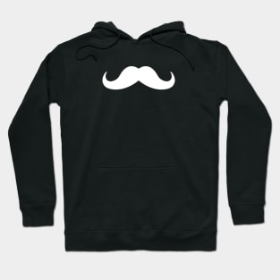 Beard Mask Funny Black Rock Man Classic Moustache Hoodie